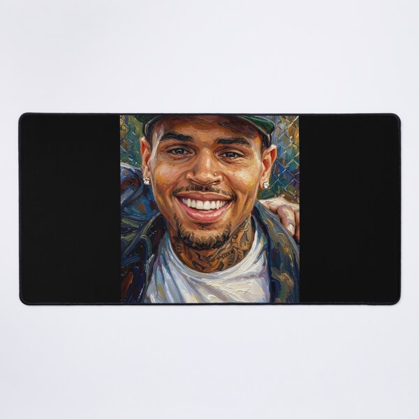 Item preview, Chris Brown Oil Painting designed and sold by maretsad.