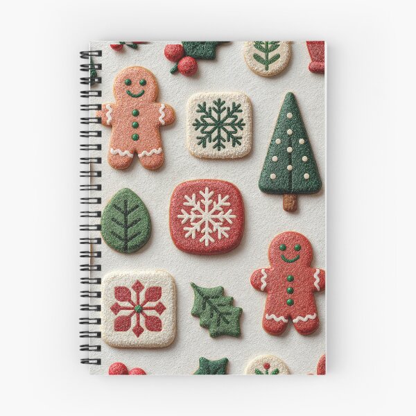 Item preview, Festive Holiday Gingerbread Cookie Pattern designed and sold by colorful-white.