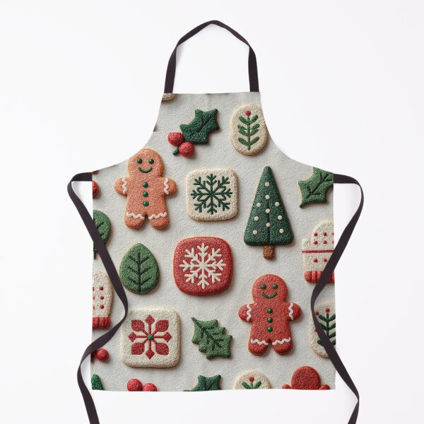 Item preview, Festive Holiday Gingerbread Cookie Pattern designed and sold by colorful-white.