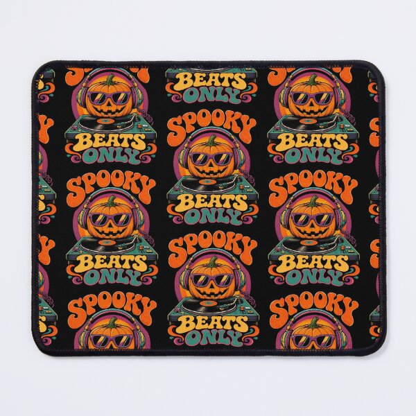 Item preview, Spooky Beats Only | Vintage Halloween DJ Pumpkin designed and sold by LUKOWEAR.