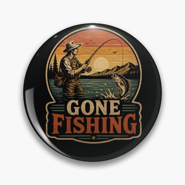 Item preview, Gone Fishing  designed and sold by TheEndDesign.