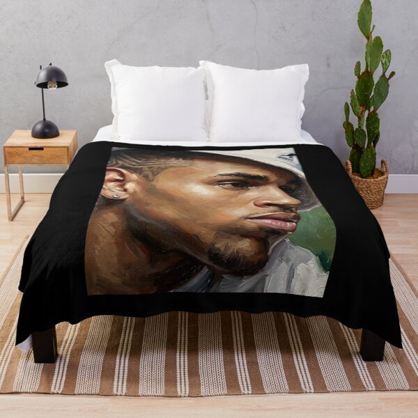 Item preview, Chris Brown Oil Painting designed and sold by maretsad.