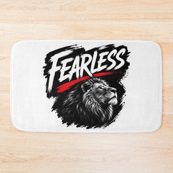 Item preview, Fearless motivational lion designed and sold by MR4me.