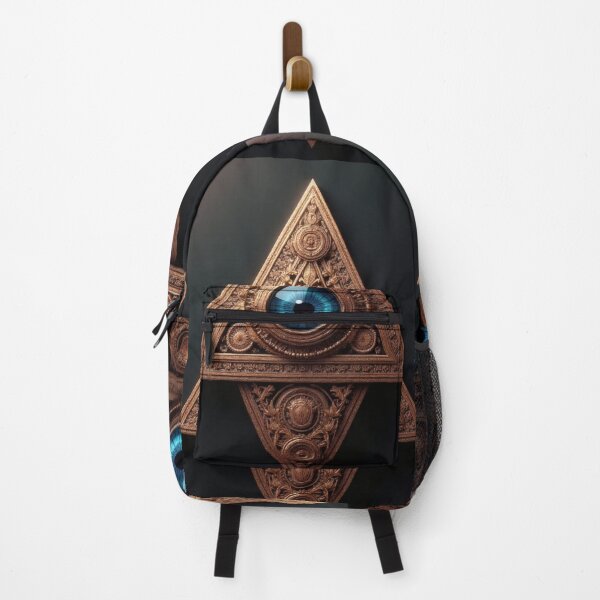 Item preview, The all-seeing eye of the golden triangle designed and sold by Mianku | Für das Leben.
