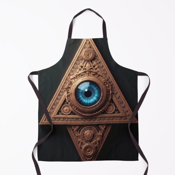 Item preview, The all-seeing eye of the golden triangle designed and sold by Mianku | Für das Leben.