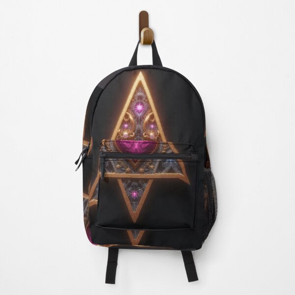 Item preview, A triangular heart amulet with a golden sheen. designed and sold by Mianku | Für das Leben.