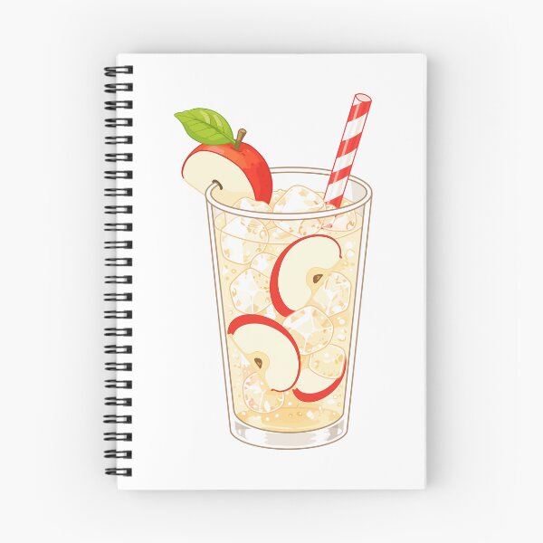 Item preview, Cute Apple Soda Drink Clipart PNG designed and sold by KJackArtwork.