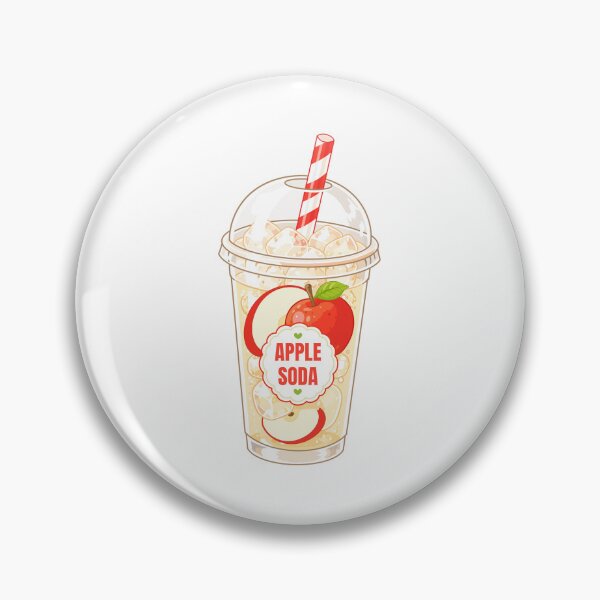 Item preview, Cute Apple Soda Drink Clipart PNG designed and sold by KJackArtwork.
