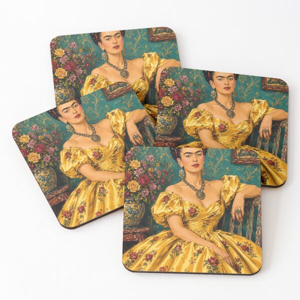 Item preview, Seated Frida With Yellow Dress designed and sold by reggiemercedes.