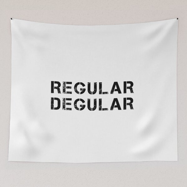 Item preview, Regular Degular (Black) designed and sold by JStuartArt.