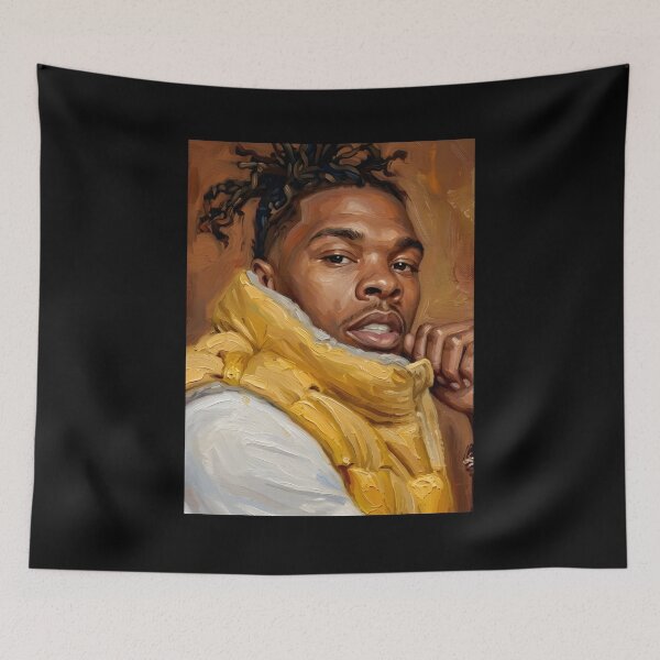 Item preview, Lil Baby Oil Painting designed and sold by maretsad.