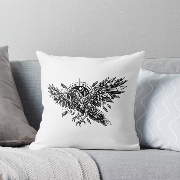 Item preview, Cybernetic Raven Cosmic Guardian designed and sold by AuudiVasustudio.