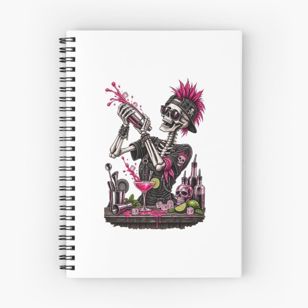 Item preview, Punk Rock Skelleton Bartender designed and sold by Shakesipserve.