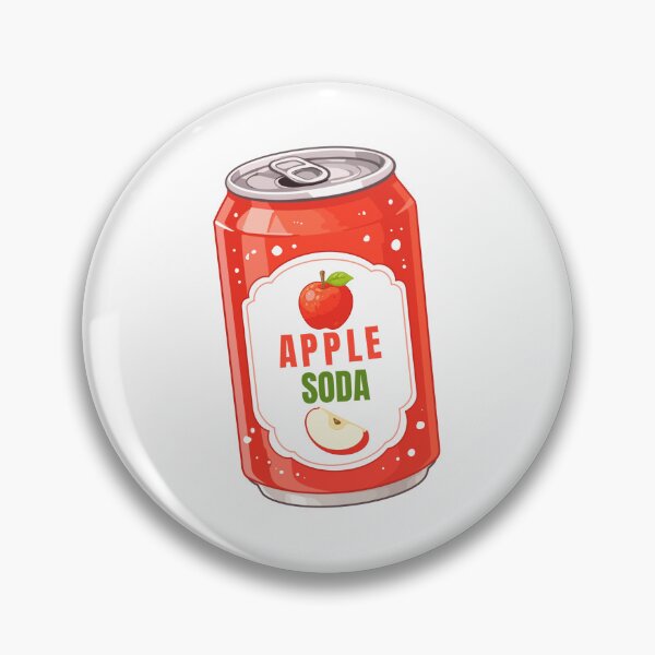 Item preview, Cute Apple Soda Drink Clipart PNG designed and sold by KJackArtwork.