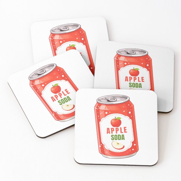 Item preview, Cute Apple Soda Drink Clipart PNG designed and sold by KJackArtwork.