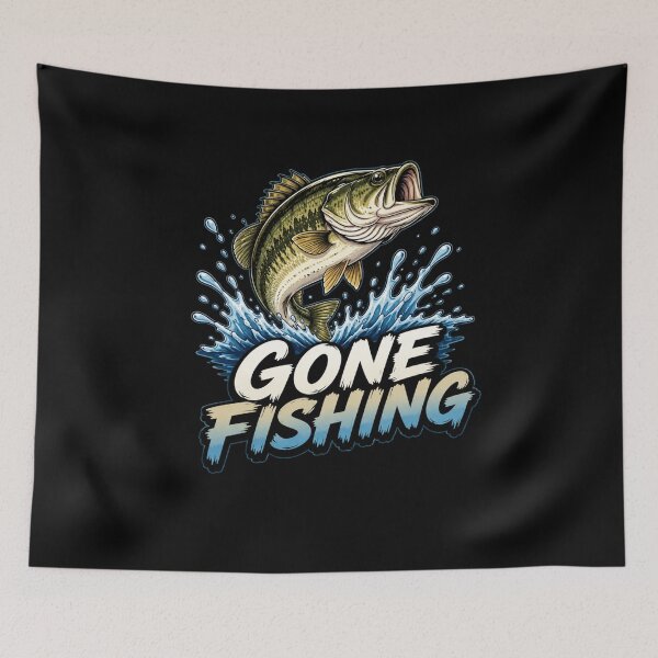 Item preview, Gone Fishing  designed and sold by TheEndDesign.