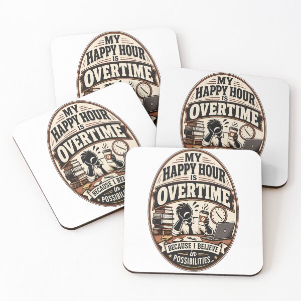 Item preview, My Happy Hour Is Overtime designed and sold by FABIOLA1970.