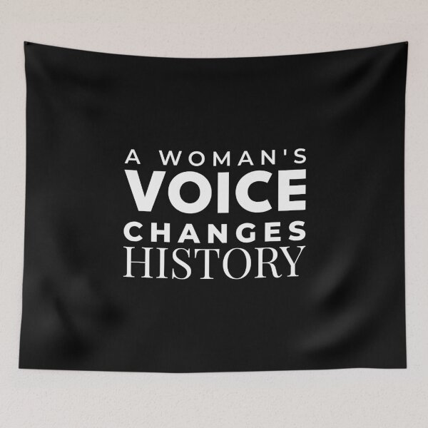 Item preview, A Woman's Voice Changes History Women's Empowerment designed and sold by Velora Printss.