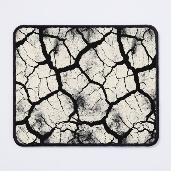 Item preview, Bold Black Fissures on Stark White designed and sold by Piotrek0001.