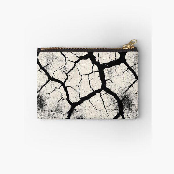 Item preview, Bold Black Fissures on Stark White designed and sold by Piotrek0001.