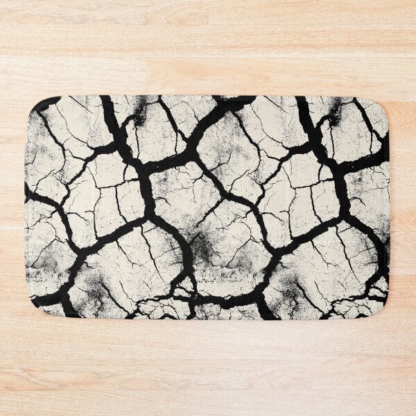 Item preview, Bold Black Fissures on Stark White designed and sold by Piotrek0001.