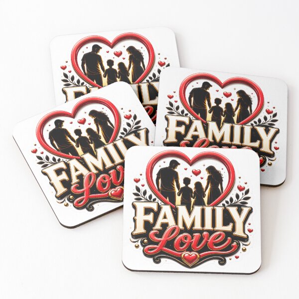 Item preview, Family Love Cute Happy Family designed and sold by MR4me.