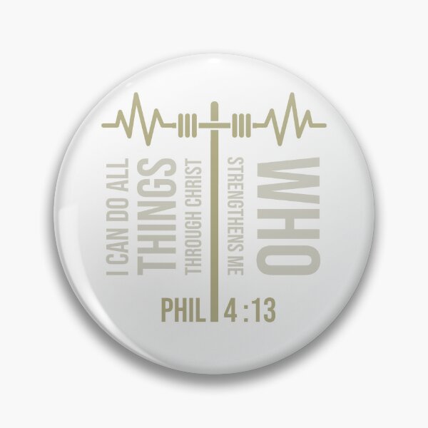 Item preview, I Can Do All Things Philippians 4:13 - Christian Gym designed and sold by Bezuiden.