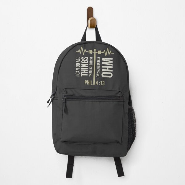 Item preview, I Can Do All Things Philippians 4:13 - Christian Gym designed and sold by Bezuiden.