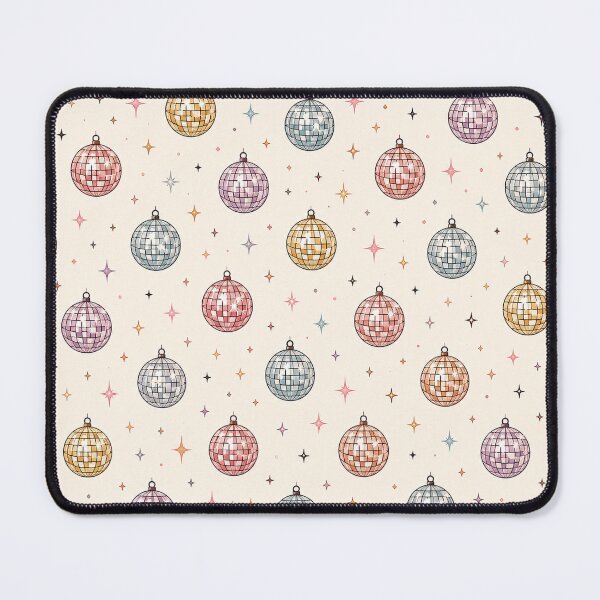 Item preview, Tiny Disco Balls Retro 70s 80s Sparkle Party Pattern designed and sold by RJACreative.