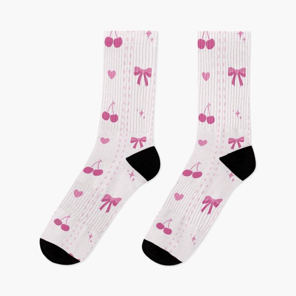 Item preview, Coquette Cherry And Bows Pattern designed and sold by MiaBellaGirl.