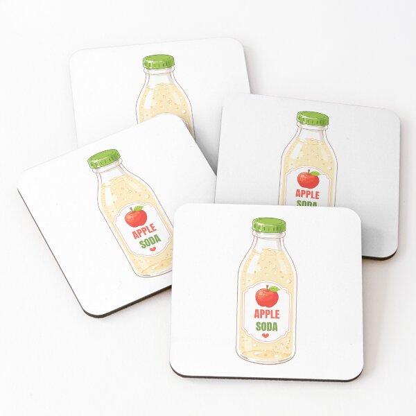 Item preview, Cute Apple Soda Drink Clipart PNG designed and sold by KJackArtwork.