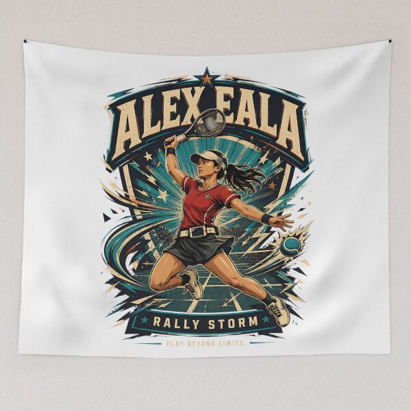 Item preview, Alex Eala-Rally Storm designed and sold by RaulGonzalor.