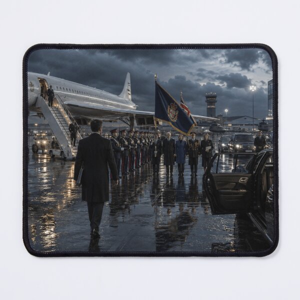 Item preview, Alternate History State Arrival | Concorde, Motorcade & Imperial Ceremony Cinematic Art designed and sold by Element Horizon Studio.