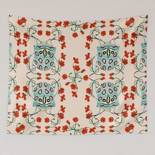 Item preview, flowering insect designed and sold by AbbyLedGar.