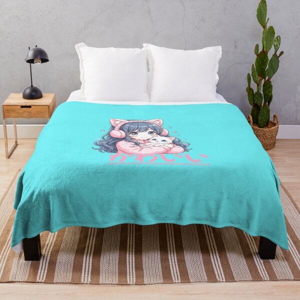 Item preview, ​Cute Anime Cat Girl Kawaii Aesthetic  designed and sold by zenithdecalco.