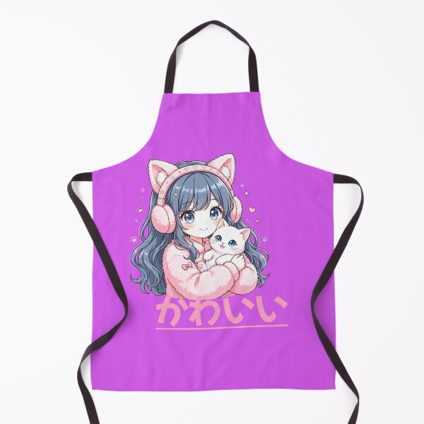 Item preview, ​Cute Anime Cat Girl Kawaii Aesthetic  designed and sold by zenithdecalco.
