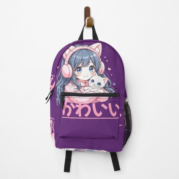 Item preview, Cute Anime Cat Girl Kawaii Aesthetic designed and sold by zenithdecalco.
