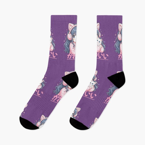 Item preview, ​Cute Anime Cat Girl Kawaii Aesthetic  designed and sold by zenithdecalco.