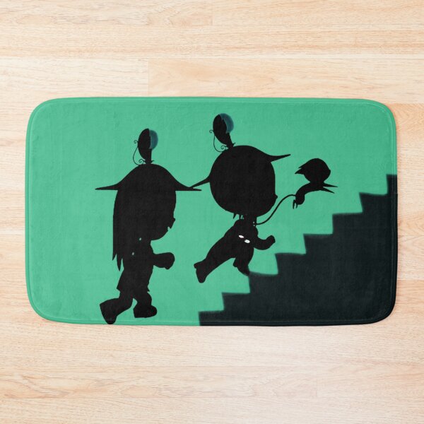 Item preview, Iris, Ruby, and Doom Kitty Silhouette Run on Stairs designed and sold by QueenAlicorn.