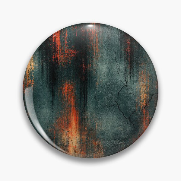 Item preview, Industrial Teal and Rust Weathered Metal designed and sold by Piotrek0001.