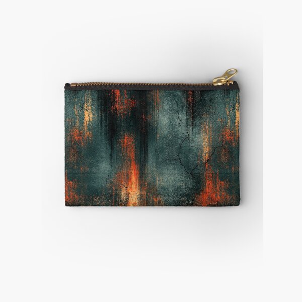 Item preview, Industrial Teal and Rust Weathered Metal designed and sold by Piotrek0001.