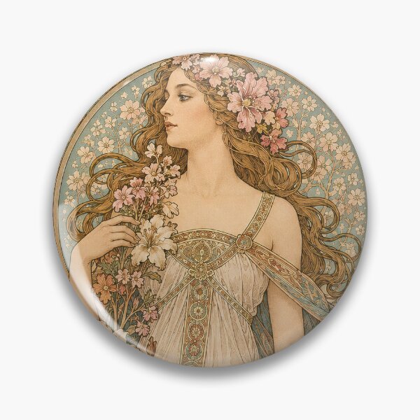 Item preview, Mucha Spring 1896 designed and sold by maniacfitness.