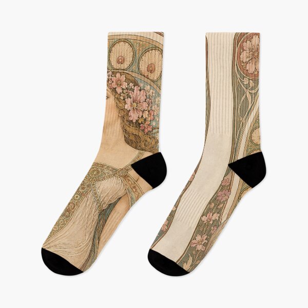Item preview, Mucha Spring 1896 designed and sold by maniacfitness.