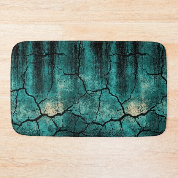 Item preview, Verdigris Teal Vertical Grunge Texture designed and sold by Piotrek0001.