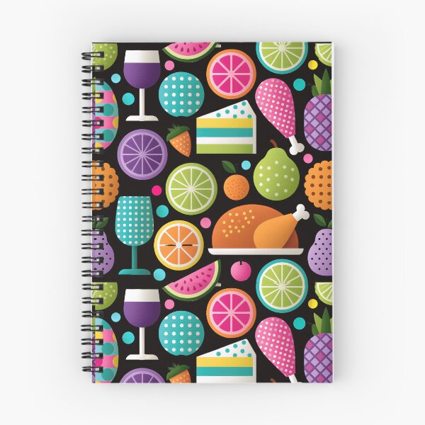Item preview, Vibrant Geometric Feast Food and Drink Pattern designed and sold by colorful-white.