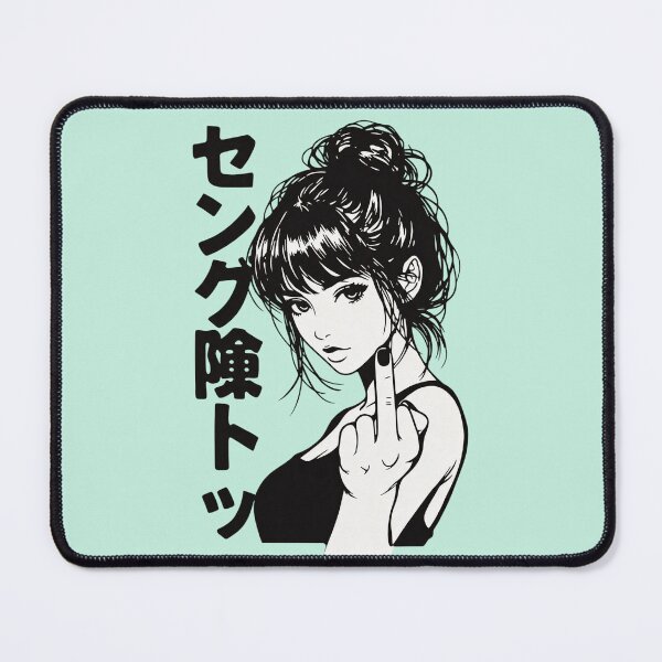 Item preview, Rebellious Pop Art Woman Defiant Gesture Illustration designed and sold by Vicky021.