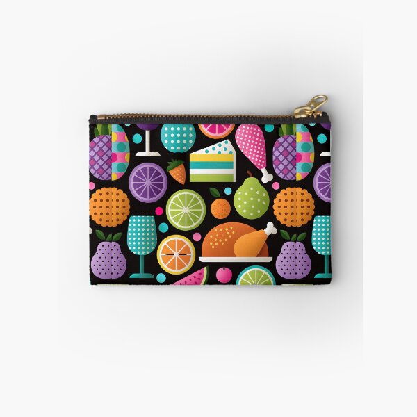 Item preview, Vibrant Geometric Feast Food and Drink Pattern designed and sold by colorful-white.