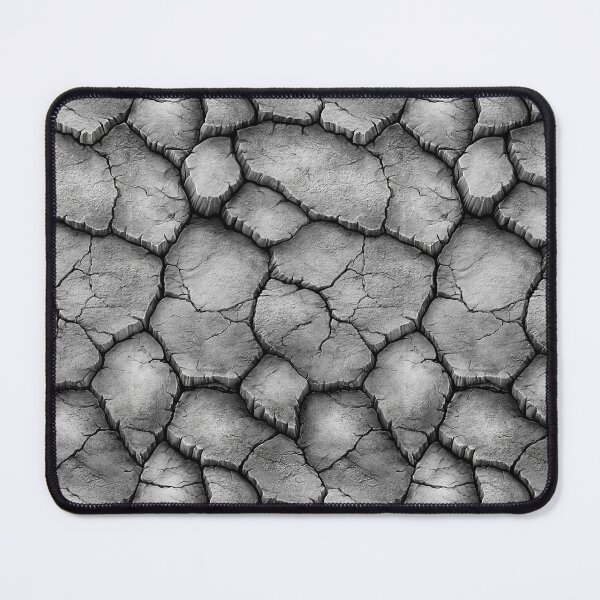 Item preview, Grey Dried Mud Crust Organic Pattern designed and sold by Piotrek0001.