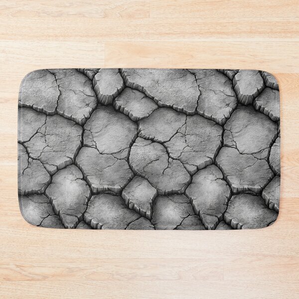 Item preview, Grey Dried Mud Crust Organic Pattern designed and sold by Piotrek0001.