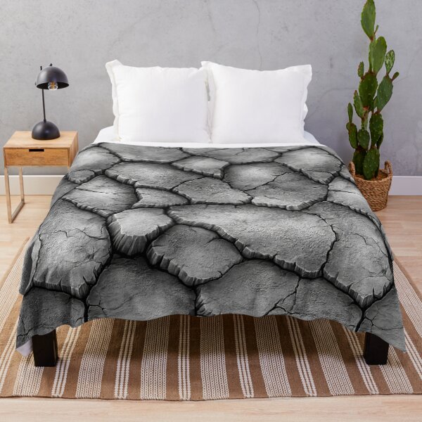 Item preview, Grey Dried Mud Crust Organic Pattern designed and sold by Piotrek0001.